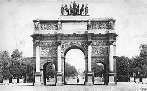 Image result for Carving On Thetop Half of the Arc De Triomphe