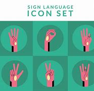 Image result for American Hand Sign Language