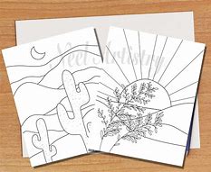 Image result for Autumn Landscape Coloring Pages