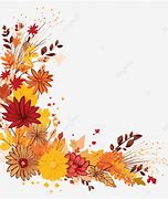 Image result for fall flowers border clip art