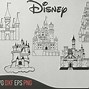 Image result for Disney World Castle SVG Free