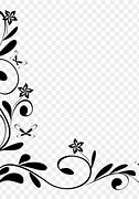 Image result for Flower Garland Clip Art Black and White Border