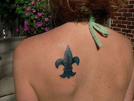 Image result for Fleur De Lis Triforce Tattoo