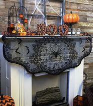 Image result for Halloween Mantel Ideas