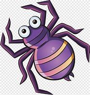 Image result for Purple Spider Cartoon