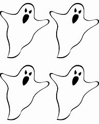 Image result for Halloween Ghost Cut Out Template