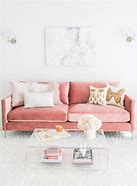 Image result for Living Room Pink Pastel