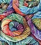 Image result for Galaxy Yarn Painting