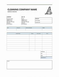 Image result for Free Cleaning Invoice Template