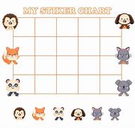 Image result for Sticker Chart