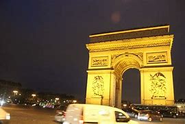 Image result for Arc De Triomphe Sky View