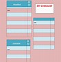 Image result for Simple Checklist Template Word