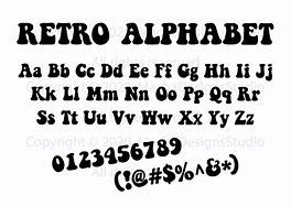 Image result for Funky Retro Font