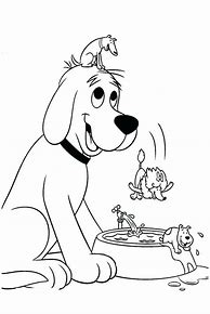 Image result for Clifford Big Red Dog Coloring Pages