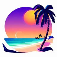 Image result for Sun and Beach Neon Sign