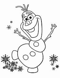 Image result for Frozen Christmas Coloring Pages Olaf