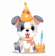 Image result for Dog Birthday Coloring Page