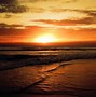 Image result for sunset with sun beach