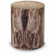 Image result for Large Table Made of Tree Trunk