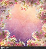 Image result for Cherry Blossom Nature Painting