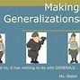 Image result for Generalization in Math