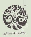 Image result for Halloween Tree Using Cardboard