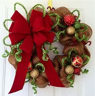 Image result for Wreath Christmas Decorations Clip Art