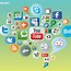 Image result for Social Media Icons PSD