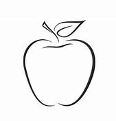 Image result for Apple Outline Cricut