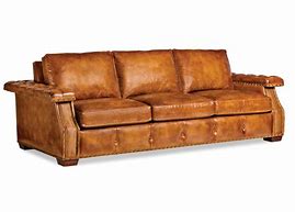 Image result for Camel Leather Sofa with Black and White Design