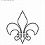 Image result for Fleur De Lis Small