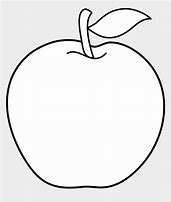 Image result for An Apple Outline