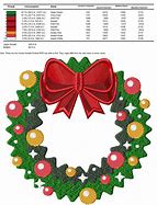 Image result for Holly Wreath Embroidery Design