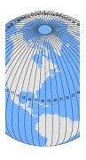 Image result for North and South Pole On Mercator Projection