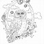 Image result for Printable Adult Coloring Pages Owls