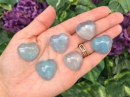 Image result for Aquamarine Heart Pendant