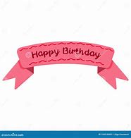 Image result for Happy Birthday Ribbon Banner Clip Art