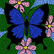 Image result for Mosaic Butterfly Template