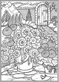 Image result for Garden Coloring Pages