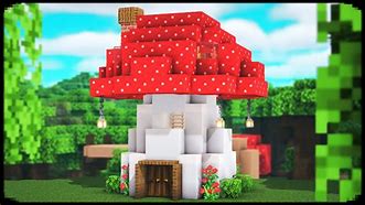 Image result for Mushroom House Minecraft Starter