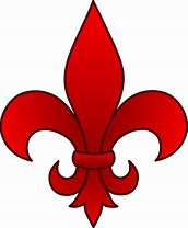 Image result for Fleur De Lis Red White Blue