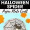 Image result for Halloween Spider Paper Cut Out