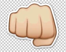 Image result for Sideways Fist Punch Emoji