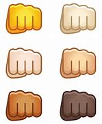 Image result for Sideways Fist Punch Emoji