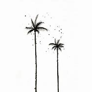 Image result for Palm Tree Tattoo Outline