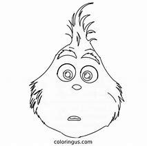 Image result for Grinch Face Coloring Page