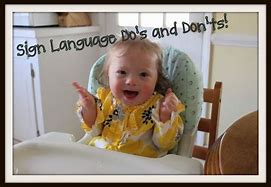 Image result for Sign Language Images for Kids