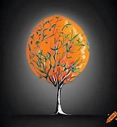 Image result for Orange Tree Vector