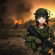 Image result for Military Anime Girl 1920X1080