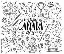 Image result for Canadian Symbols Coloring Pages